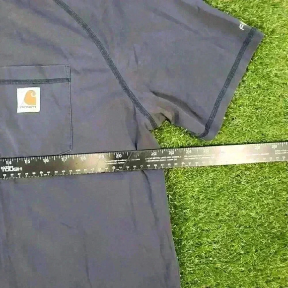 Carhartt Force Extremes T Shirt Adult XL Relaxed Fit Tee Blue 102960 981 Mens - Picture 7 of 7